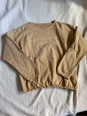 Kinnd Project “Spread Kindness Like Wildflowers “Pullover. Size XL